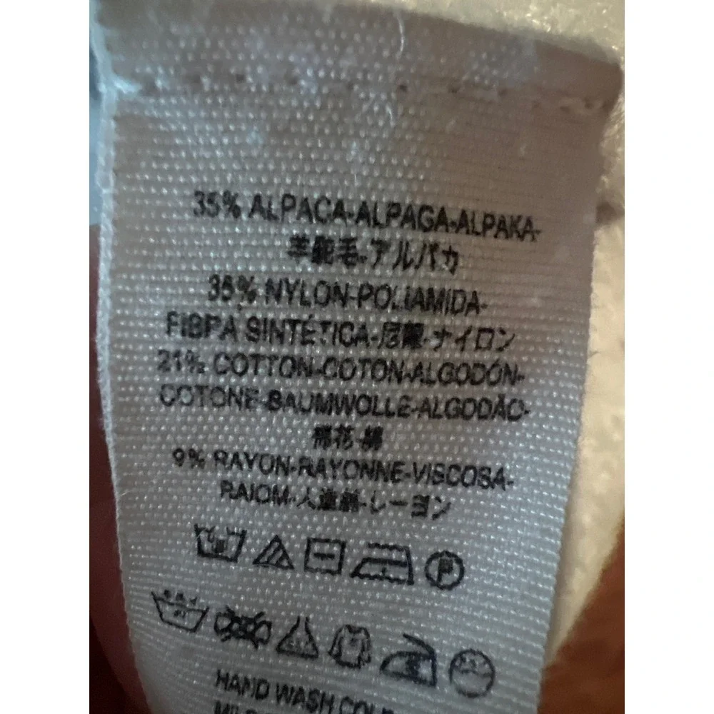 Free People Light Grey Alpaca‎ Blend V Neck Long Sleeve Sweater XS - Picture 3 of 8